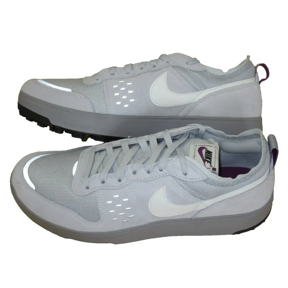 Nike Men's C1TY Suede Mesh Shoes Cement Grey Summit White Sizes NIB FZ3863 007 - Picture 7 of 7